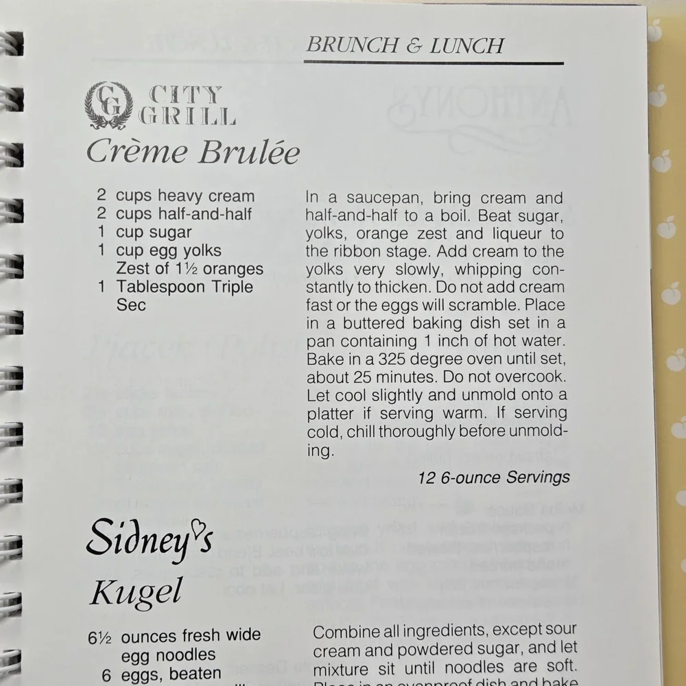 A Touch Of ATLANTA: Cookbook  Southern Hospitality By Marist School 1990
